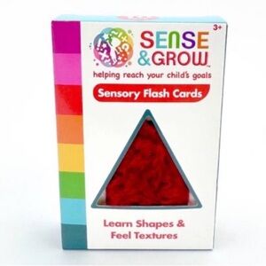 3 for $15 SALE Target Sensory Flash Cards, 10 Shapes & Feel Texture Cards
